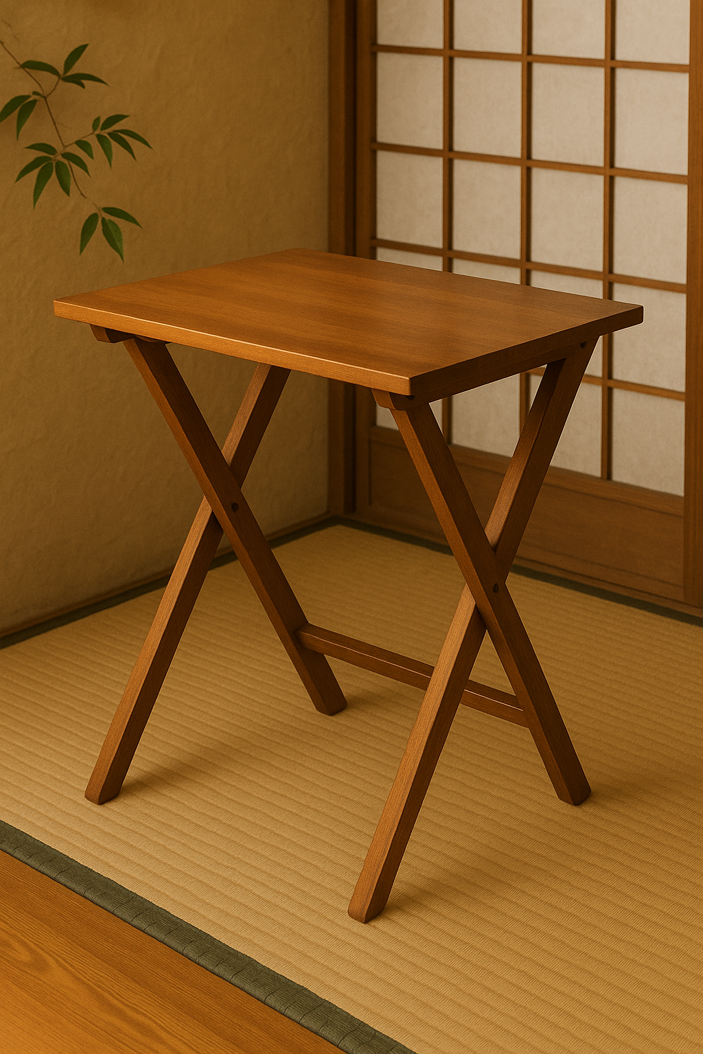 Meja Lipat Kayu